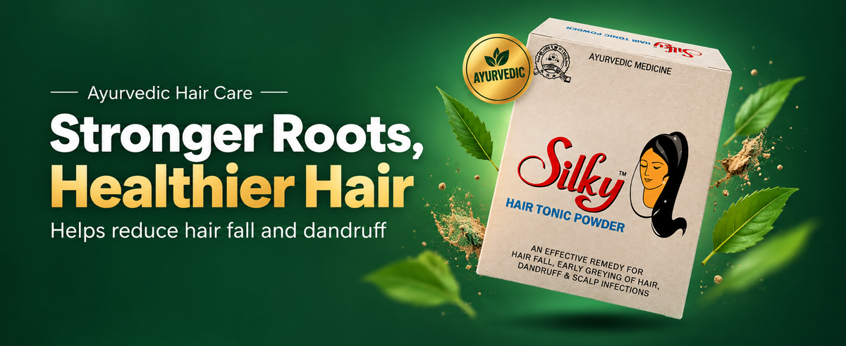 Ayurvedic Hair Fall Powder | Gopal Silky Hair Tonic Powder