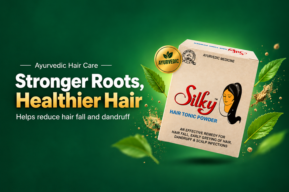 Ayurvedic Hair Fall Powder | Gopal Silky Hair Tonic Powder