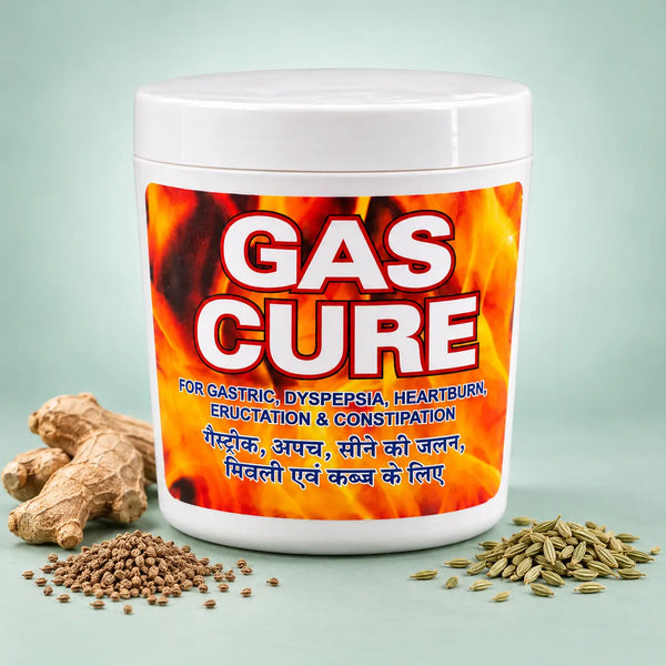 Gas Cure Ayurvedic Powder for Gas & Acidity Relief | Gopal - Pack of 1