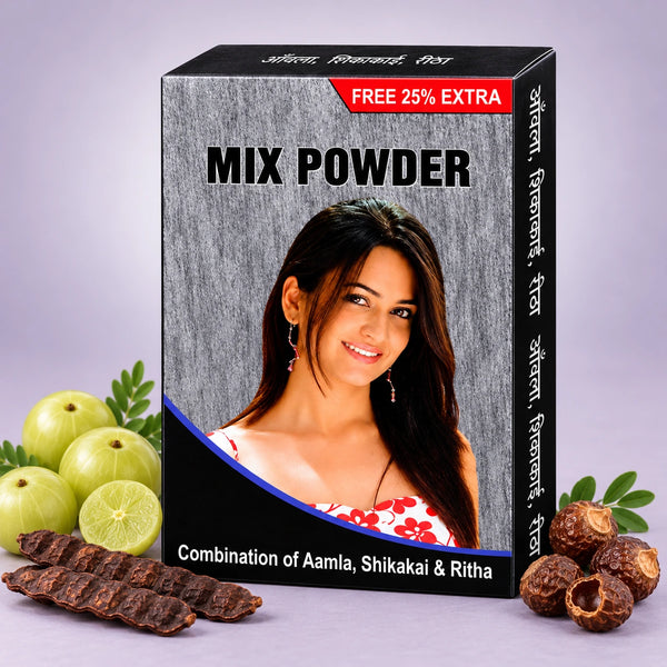 Amla Reetha Shikakai Powder for Hair Fall & Dandruff | Gopal - Pack of 1