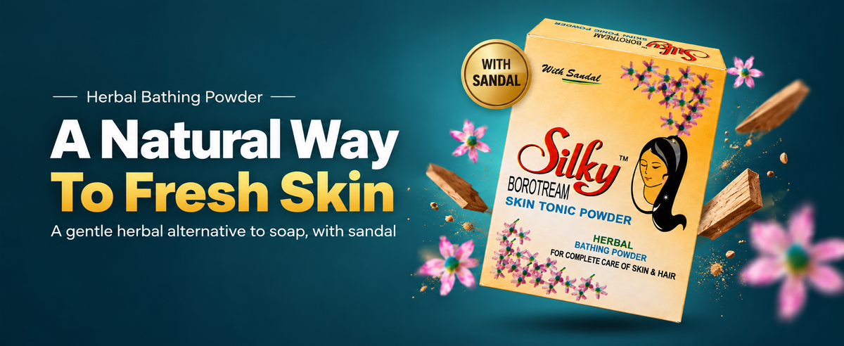 Ayurvedic Herbal Bath Powder | Gopal Silky Skin Tonic Powder