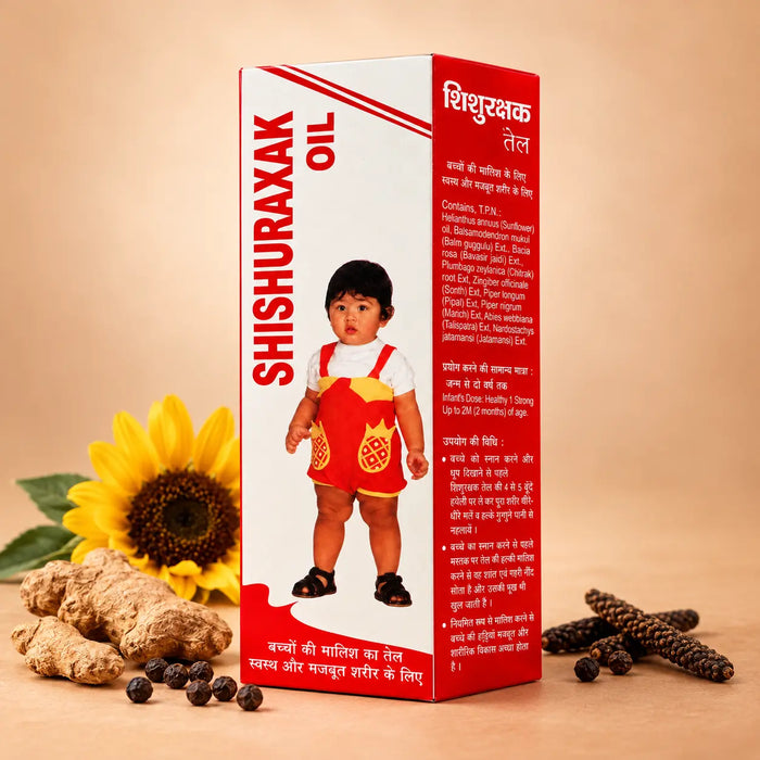 Shishurakshak Ayurvedic Baby Massage Oil | Gopal Ayurved