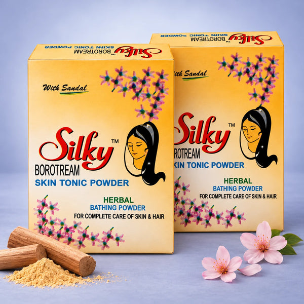 Ayurvedic Herbal Bath Powder | Gopal Silky Skin Tonic Powder - Pack of 2