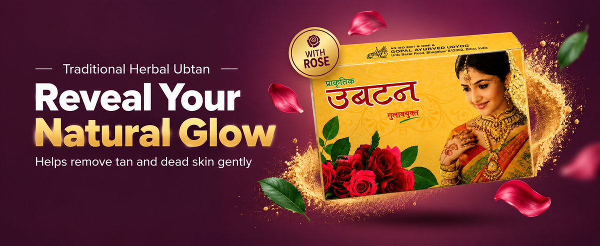 Ayurvedic Ubtan Powder for Glowing Skin