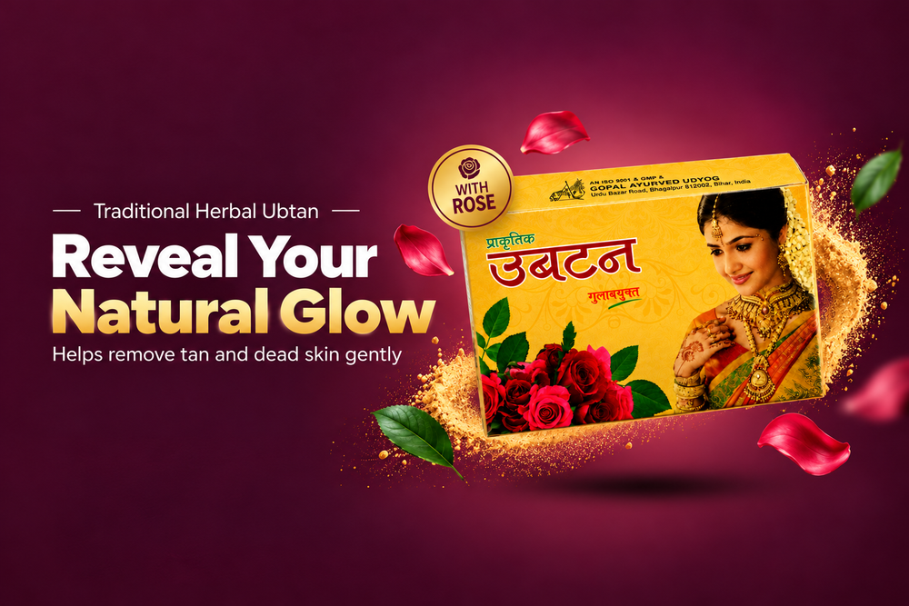 Ayurvedic Ubtan Powder for Glowing Skin