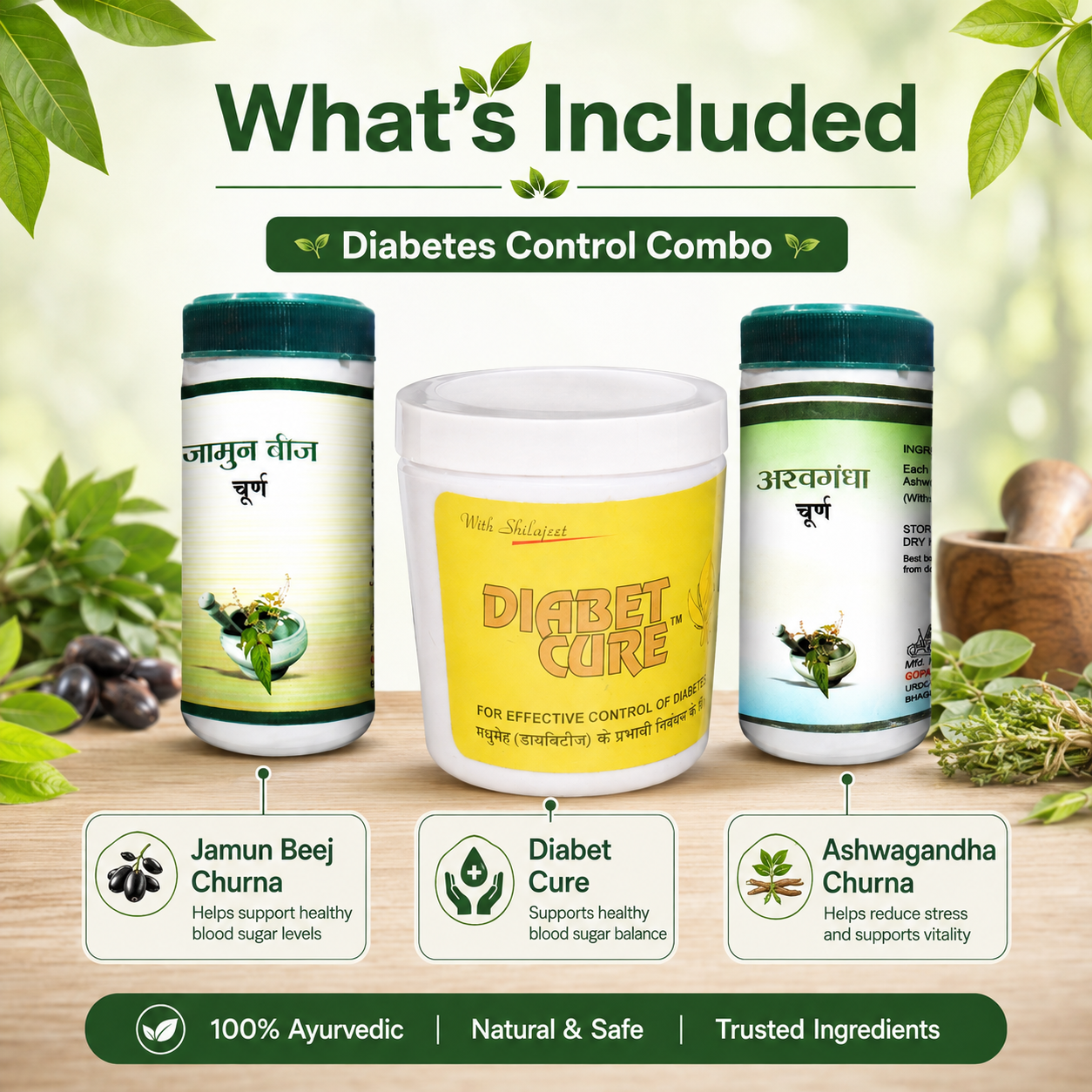 Diabetes Control Combo What's Included