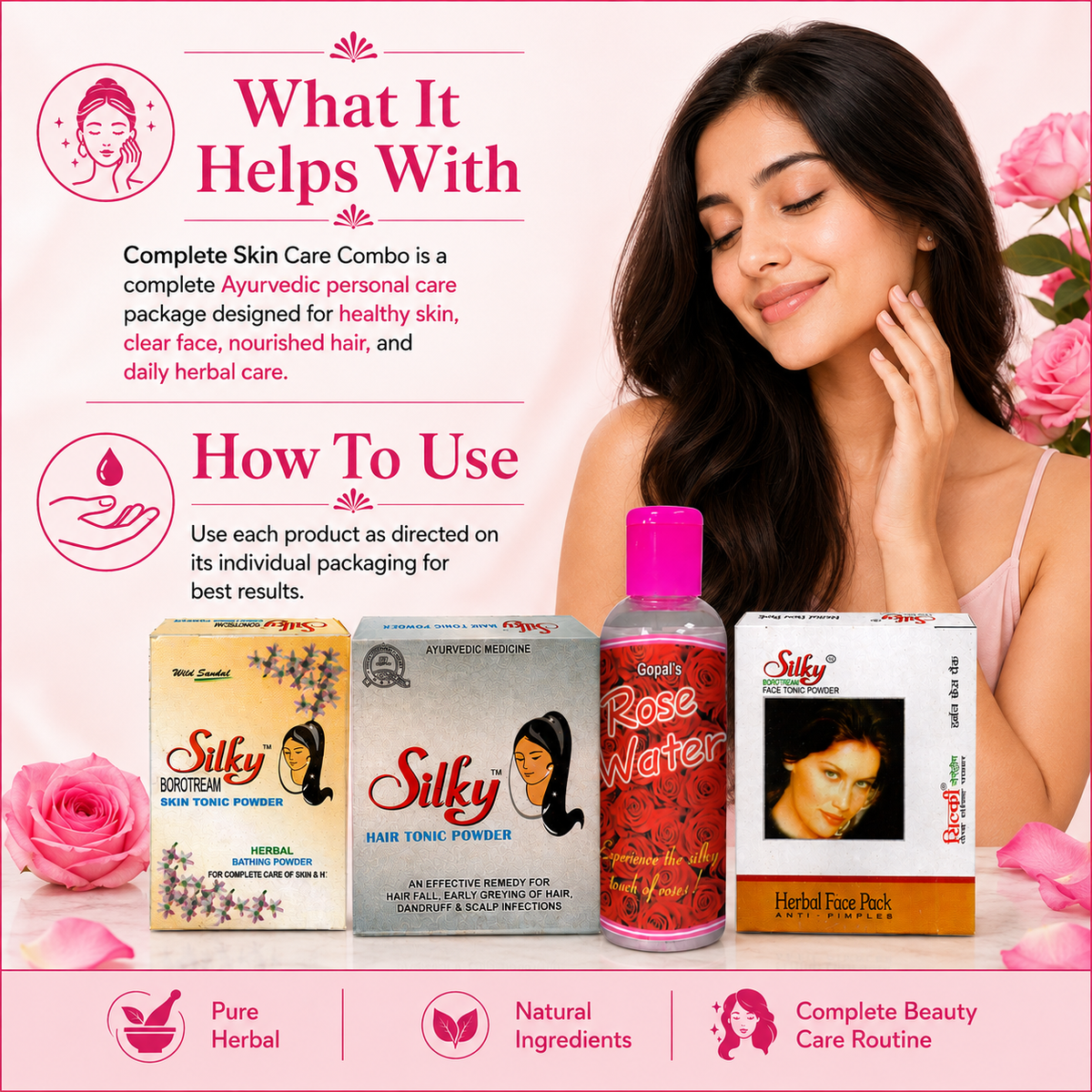 Complete Skin Care Combo What It Helps With and How To Use