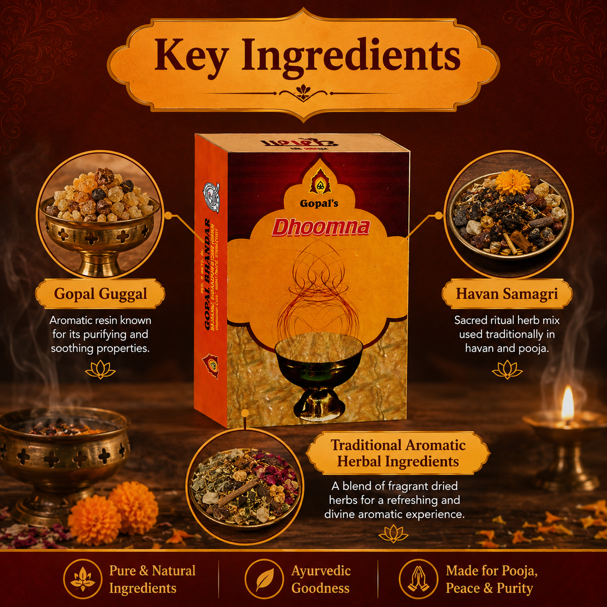 Gopal Dhoomna Key Ingredients