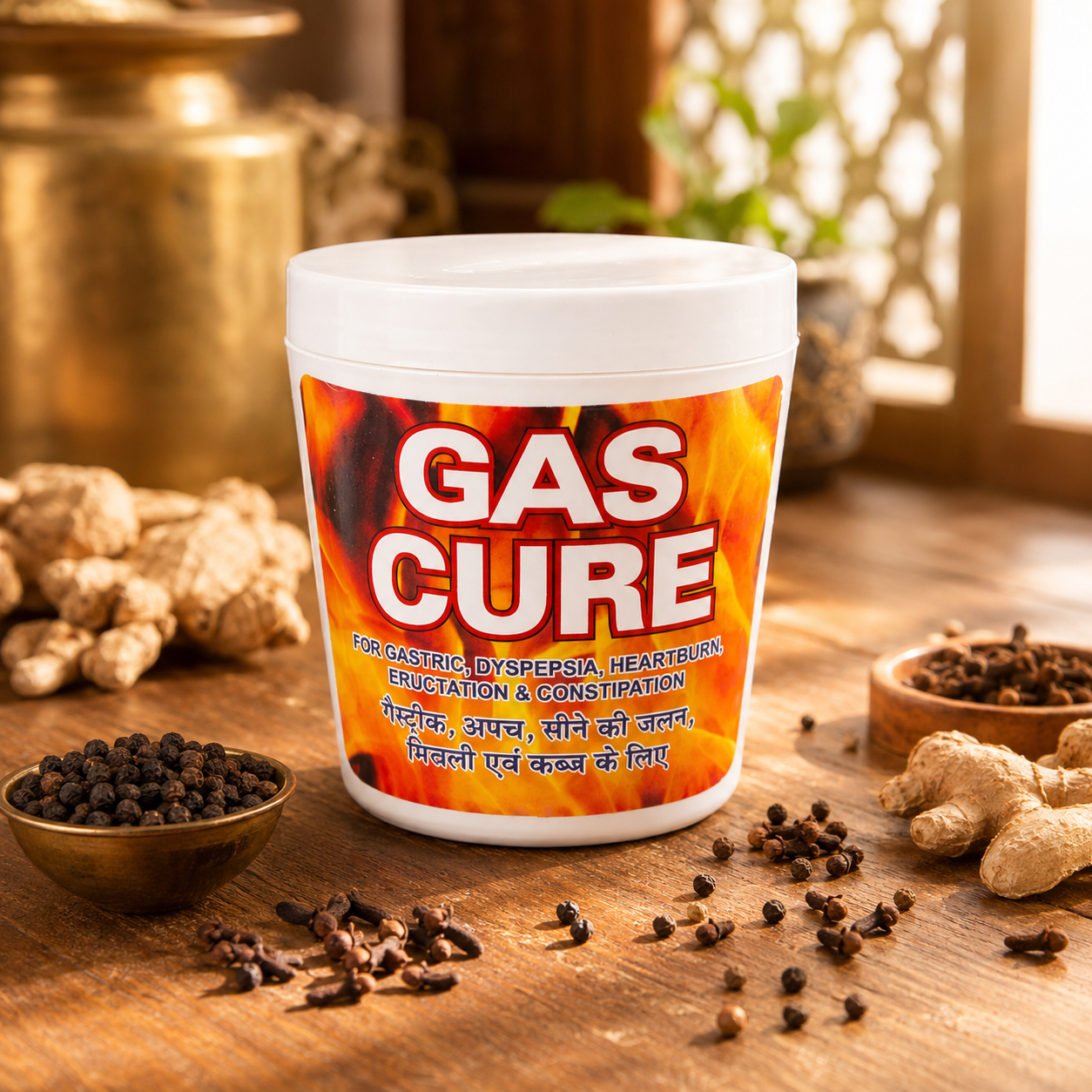 Gopal Gas Cure Ayurvedic Digestive Support Powder - Product Photo