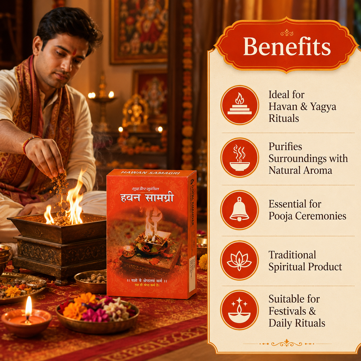 Gopal Hawan Samagri Benefits