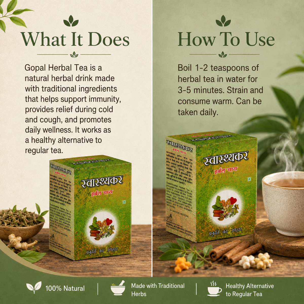 Gopal Herbal Tea What It Does How To Use