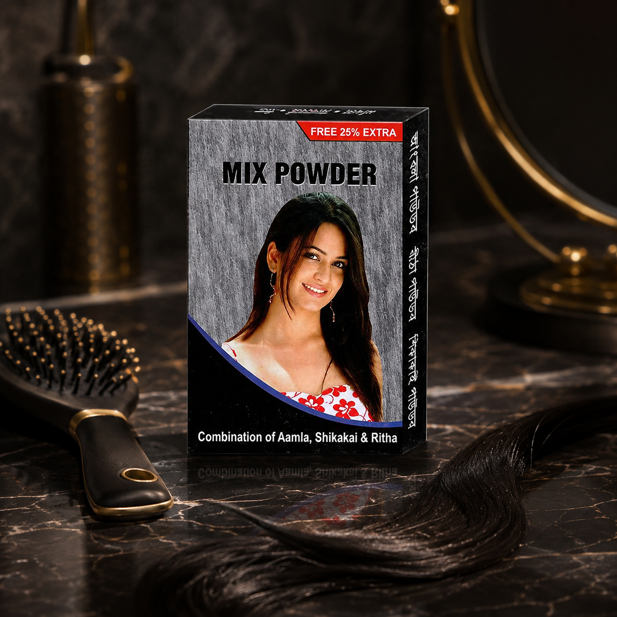 Gopal Amla Reetha Shikakai Hair Powder for Hair Fall & Dandruff Care