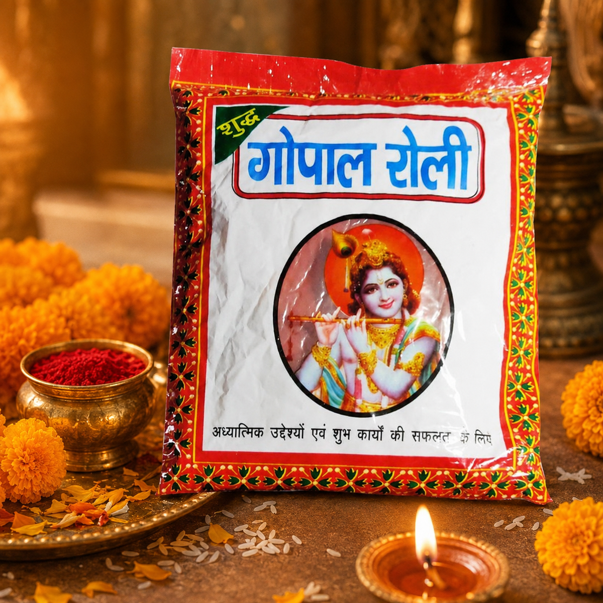 Gopal Roli hero pooja setting