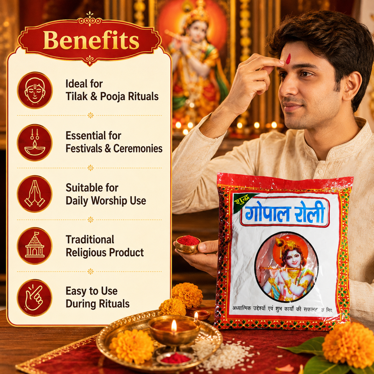 Gopal Roli Benefits