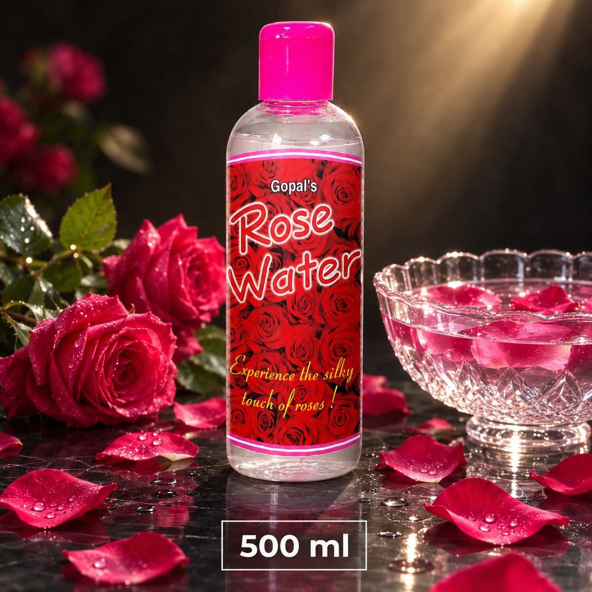 Gopal Rose Water 500ml - Shot 1