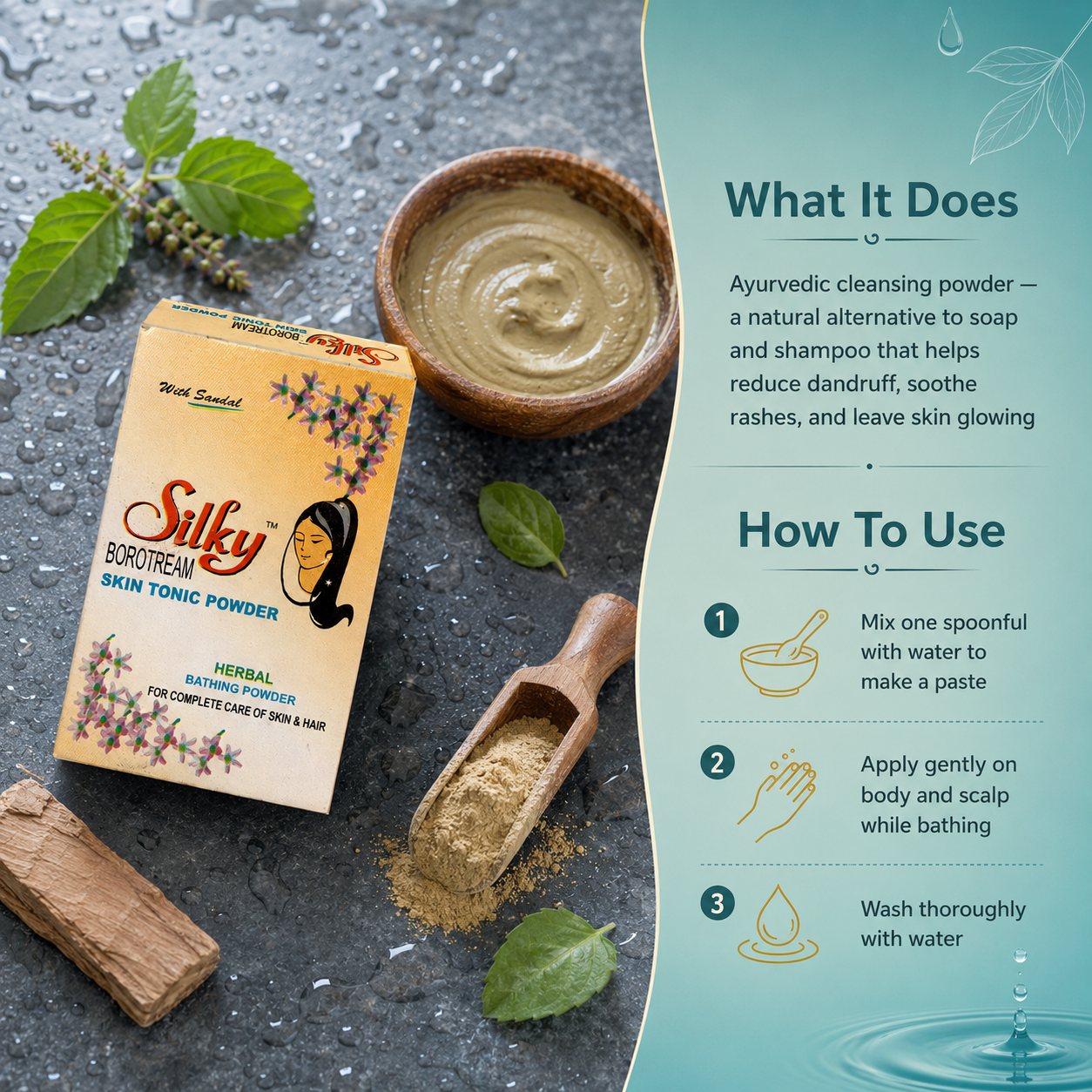 Silky Skin Tonic Powder - What It Does and How To Use