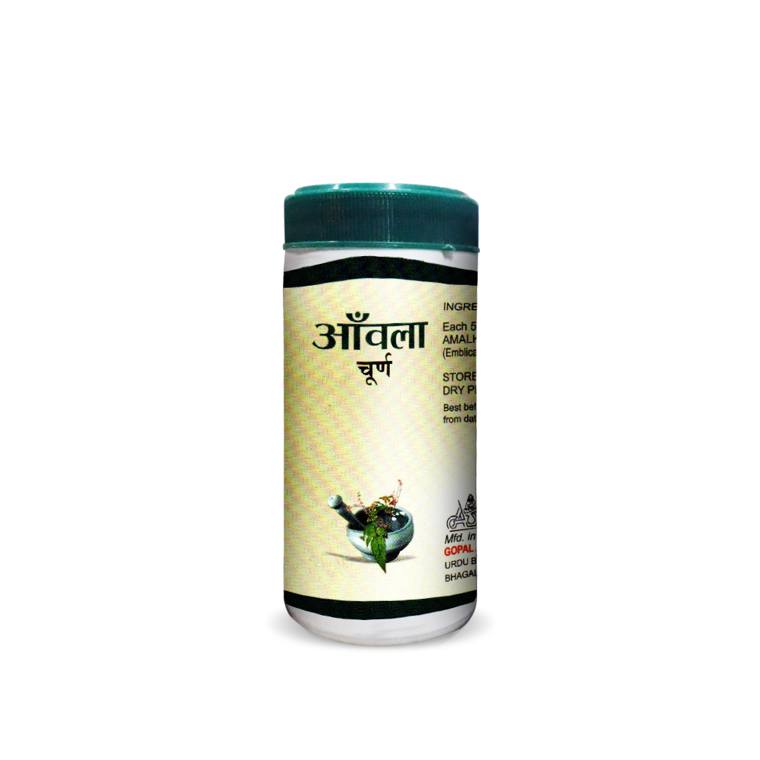 Ayurvedic Amla Churna for Digestion, Immunity & Hair Health | Gopal Amla Churna