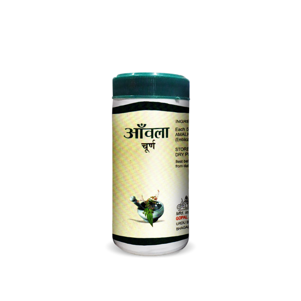 Ayurvedic Amla Churna for Digestion, Immunity & Hair Health | Gopal Amla Churna