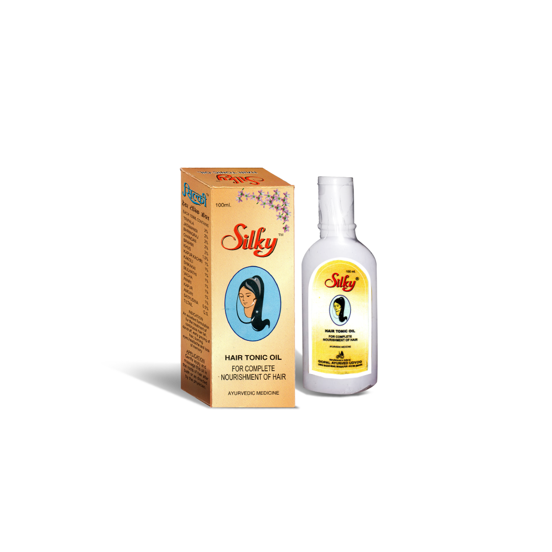 Gopal Silky Hair Care Oil | Ayurvedic Hair Fall & Dandruff Control Oil